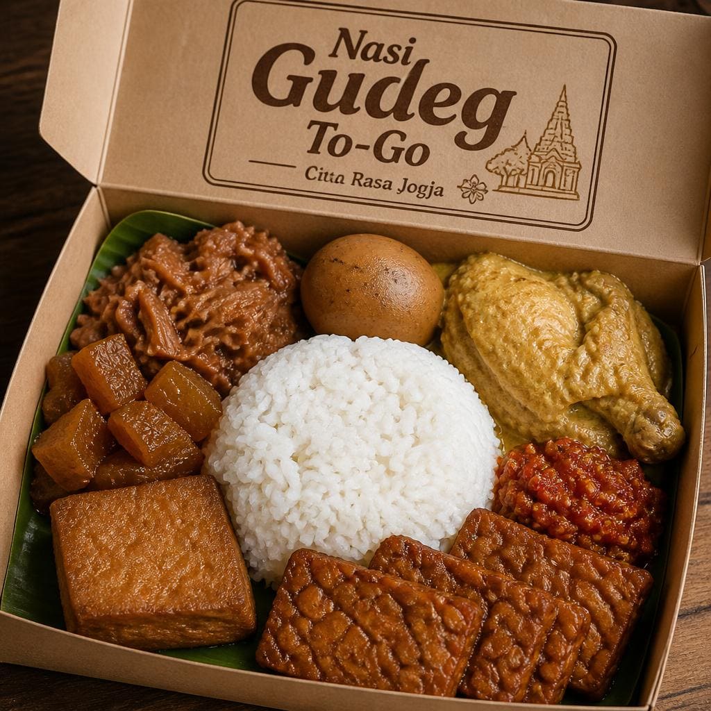 Nasi Gudeg To-Go dari Sate Khas Senayan